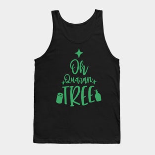 Oh QuaranTREE Funny Quarantine Christmas 2020 Tank Top